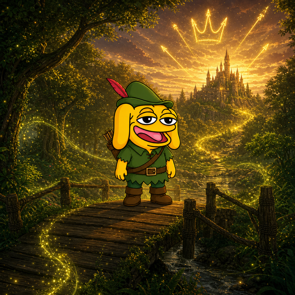 Andy as forest legend at dusk